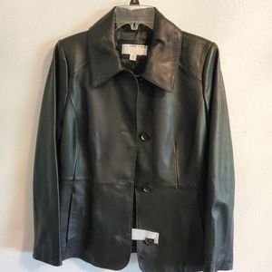 Anne klein leather jacket